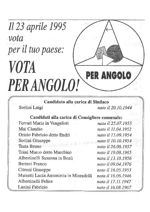 Candidati e data assemblee