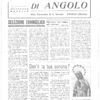 La voce di Angolo - Giugno 1961