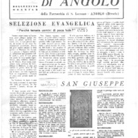 La voce di Angolo - Marzo 1960