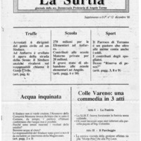 La Surtia - Dicembre 1986