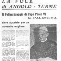 La voce di Angolo Terme - Gennaio 1964