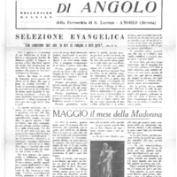 La voce di Angolo - Maggio 1960