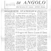 La voce di Angolo - Giugno 1960