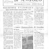 La voce di Angolo - Febbraio 1960
